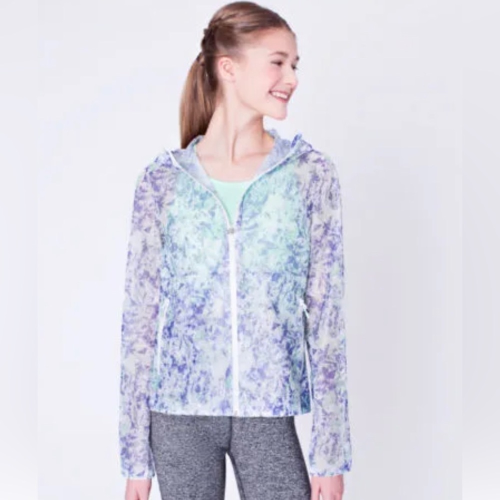 Ivivva Hit The Field Jacket Size 14Waterproof Windbreaker Lululemon Kids